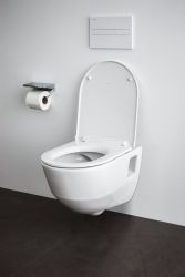Laufen Pro Wand Tiefspül-WC spülrandlos inkl. WC-Sitz